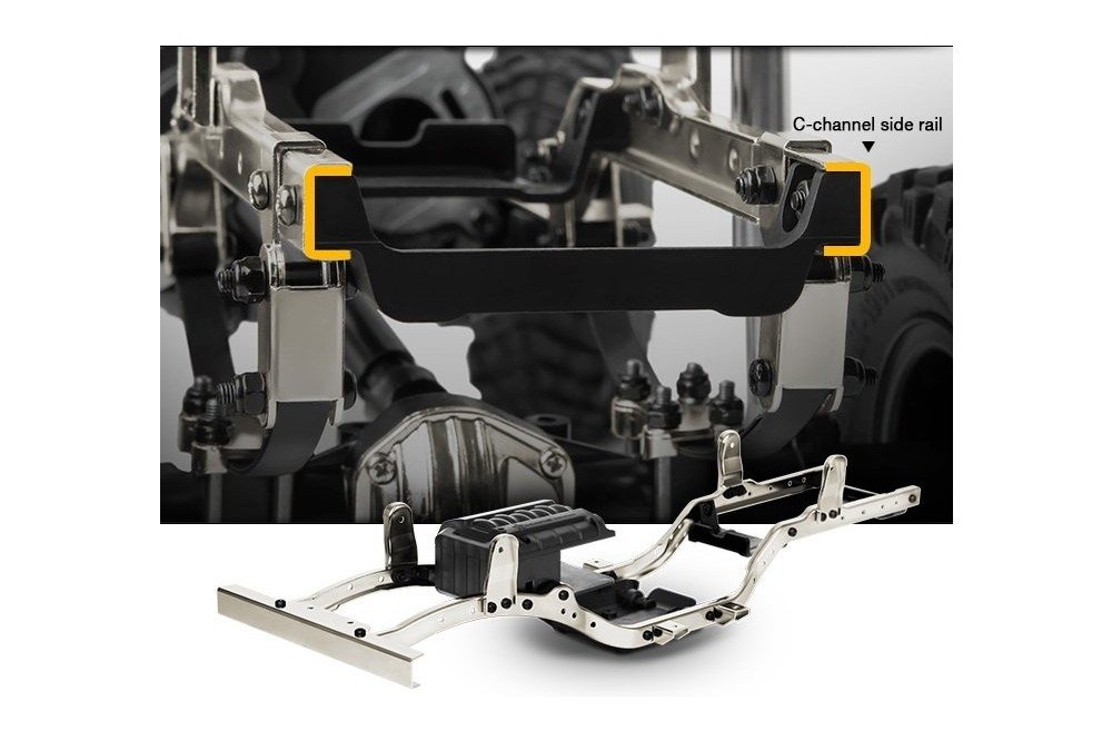 Радиоуправляемая модель для сборки Gmade 1/10 GS01 SAWBACK kit - GM52000