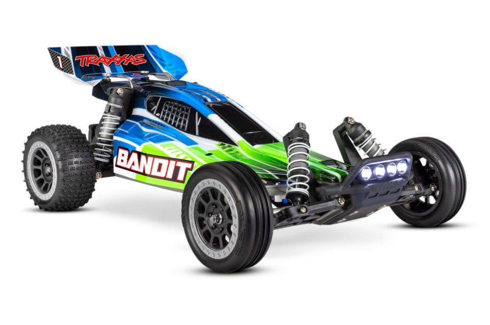 Радиоуправляемая машина багги Traxxas Bandit 2WD TQ Fast Charger RTR масштаб 1:10 2.4G - TRA24054-61-G