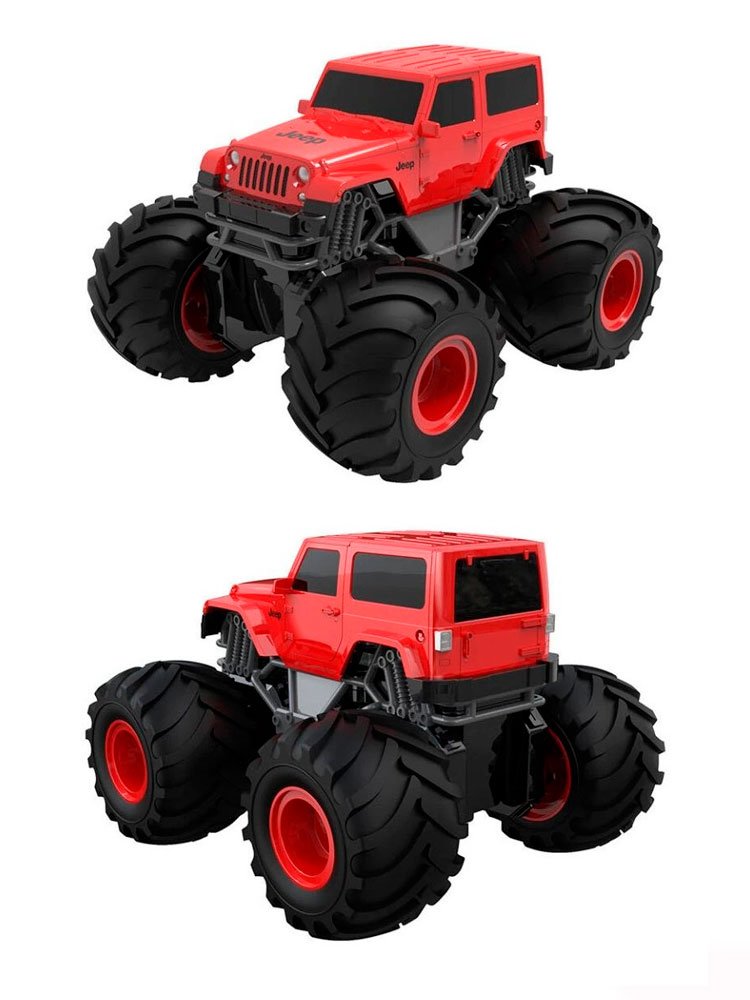 Радиоуправляемая машина-амфибия Double Eagle Jeep Wrangler Bigfoot 1/18 4WD 2.4G RTR - E342-003