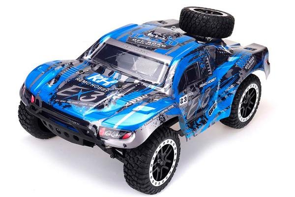Радиоуправляемый шорт-корс Remo Hobby 10EX3 4WD RTR масштаб 1:10 2.4G - RH10EX3TOP-BLUE