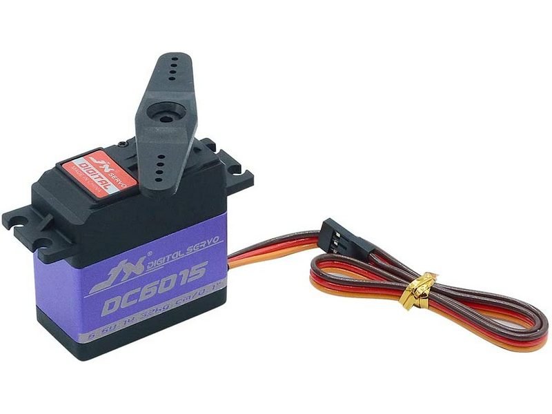 Сервомашинка цифровая JX Servo DC6015 (62г/14.32/0.1/6.6V) DC Ecoboost DC6015