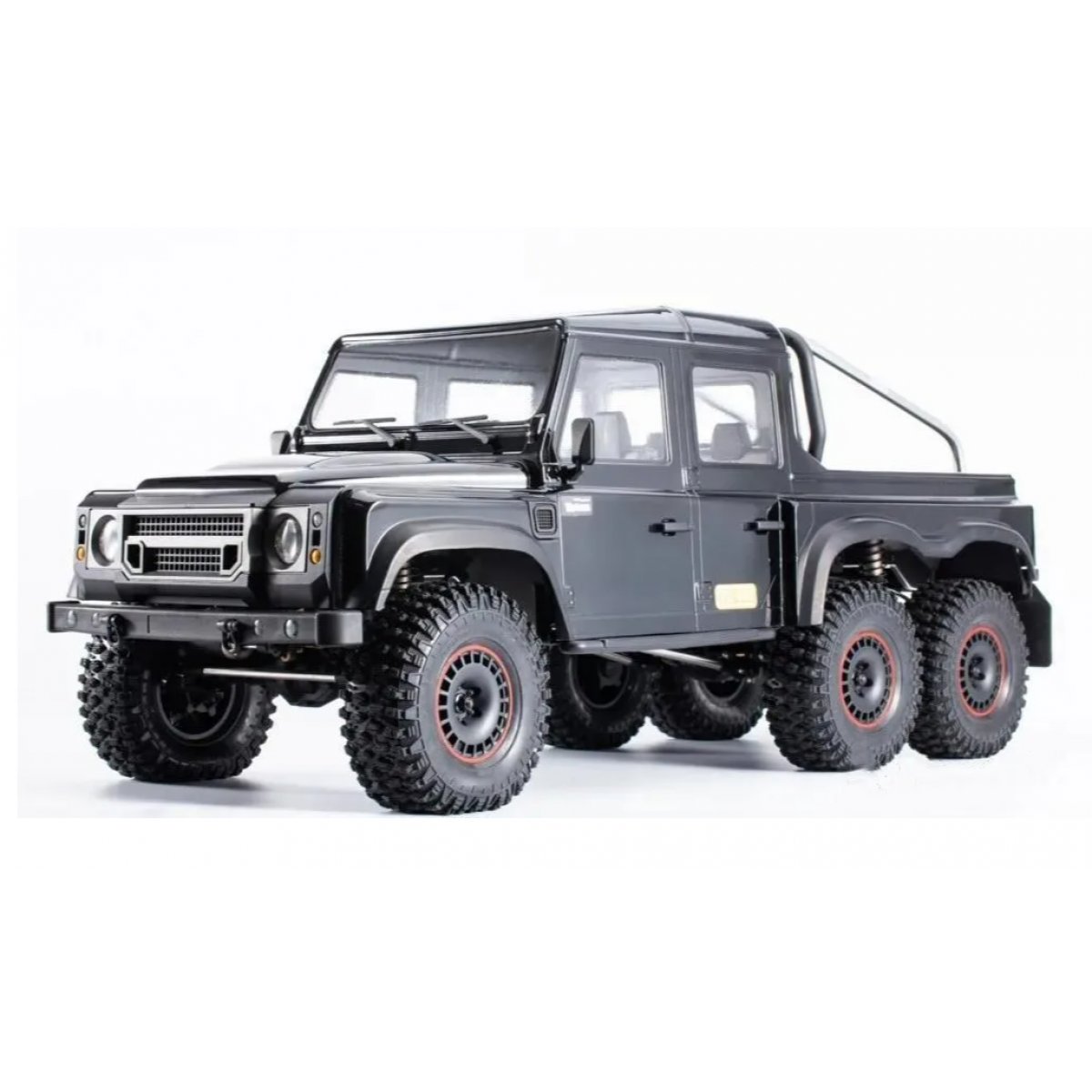 Радиоуправляемая машина трофи Yikong 6101 crawler Defender 6X6 (Black) ARTR масштаб 1:10 - YK-6101-B