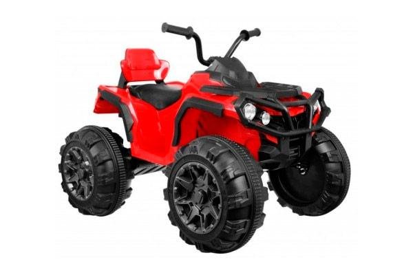 Детский квадроцикл Grizzly ATV 4WD Red 12V с пультом управления - BDM0906-4
