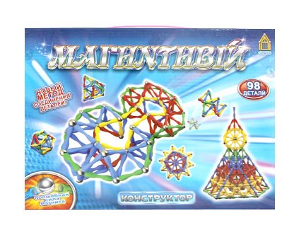 Магнитный конструктор Mag-Building 98 деталей