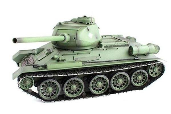 Радиоуправляемый танк Heng Long Russia T34-85 масштаб 1:16 2.4G - 3909-1 v7.0