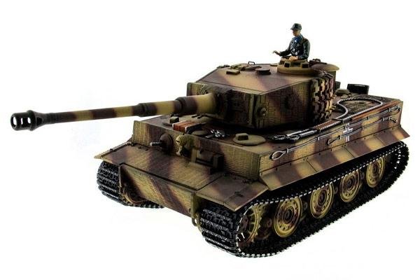 Радиоуправляемый танк Taigen 1/16 Tiger 1 (Германия, поздняя версия) HC, 2.4G TG3818-1D