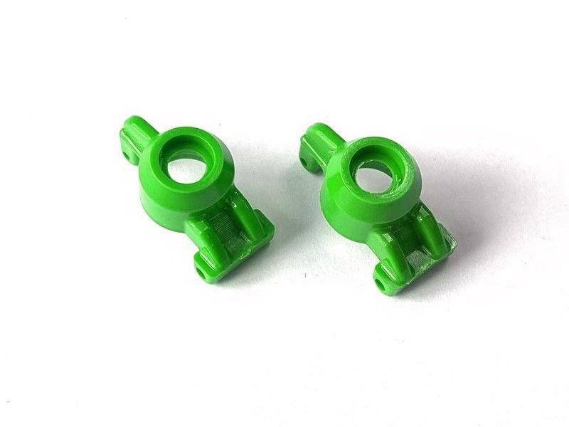 Капролоновые задние ступицы для Remo Hobby 1/16, зеленые, тюнинг (2 шт) - CP-2513-G / для моделей RH1631/RH1635 монстров, трагги, багги и шорт корсов