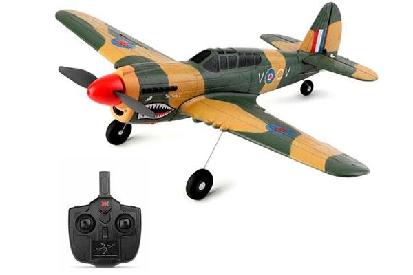 Радиоуправляемый самолет истребитель XK Innovation P40 RTF 2.4G - A220