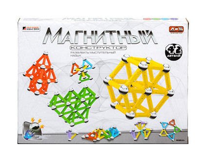 Магнитный конструктор Mag-Building 42 детали