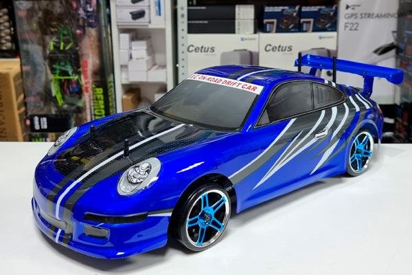 Радиоуправляемая машина для дрифта HSP Flying Fish 1 4WD RTR 1:10 2.4G 94123 Porsche