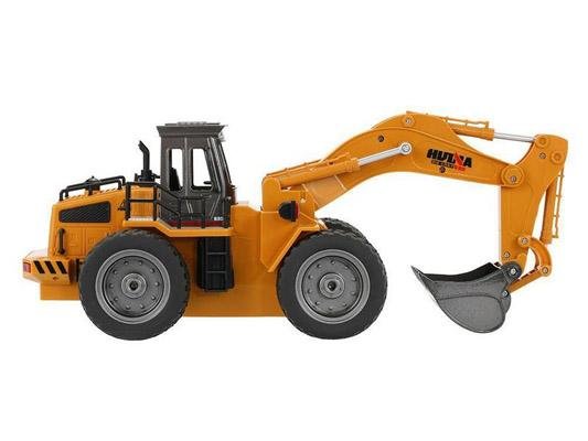 Радиоуправляемый экскаватор HUI NA TOYS 2.4G 6CH 1/18 RTR. HN1530