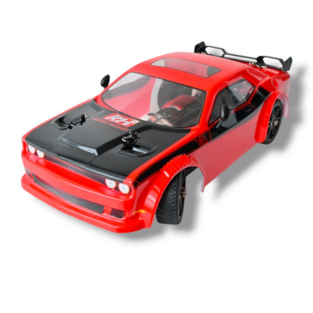 Радиоуправляемая машина для дрифта Remo Hobby RACING & DRIFT (красно-черная) 4WD 2.4G 1/14 RTR - RH1411-DRB