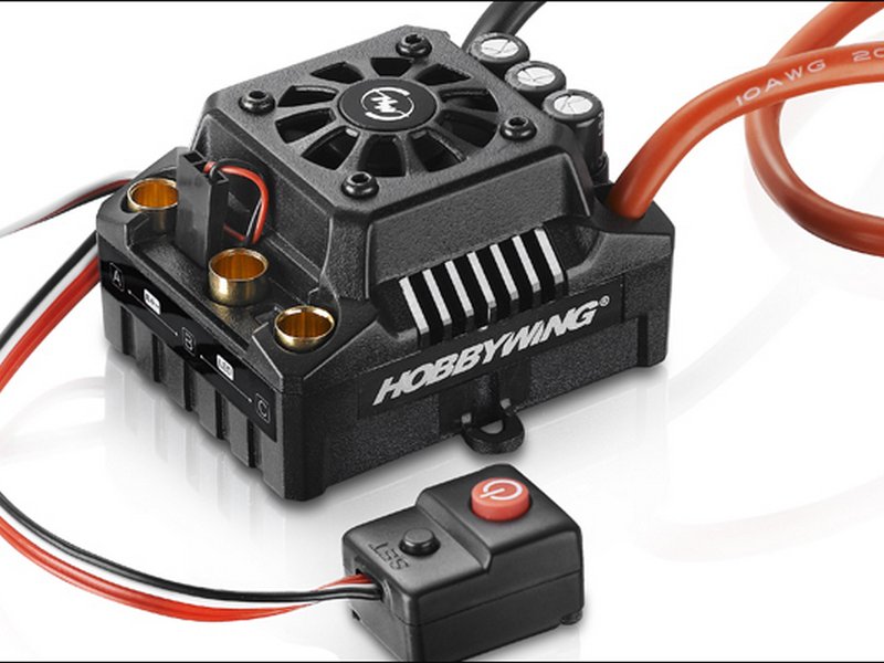 Бесколлекторный регулятор Hobbywing EZRUN MAX8-G2 (160A-1050A, 1/8) влагозащищённый - HW-30103203