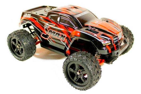 Радиоуправляемый монстр Remo Hobby SMAX UPGRADE 4WD 2.4G 1/16 RTR RH1631UPG-RED