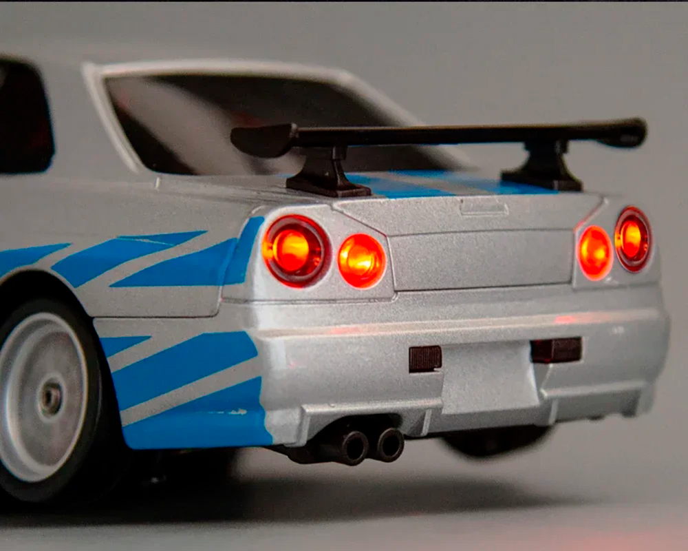 Радиоуправляемая машина для дрифта LD RC масштаб 1:18 2WD 2.4G R34 Skyline  GT-R 1899 Gray - купить в Санкт-Петербурге в интернет магазине