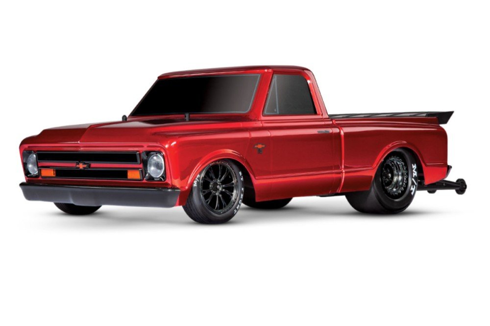 Радиоуправляемая машина TRAXXAS DRAG SLASH RTR - METALLIC RED TRA94076-4-R
