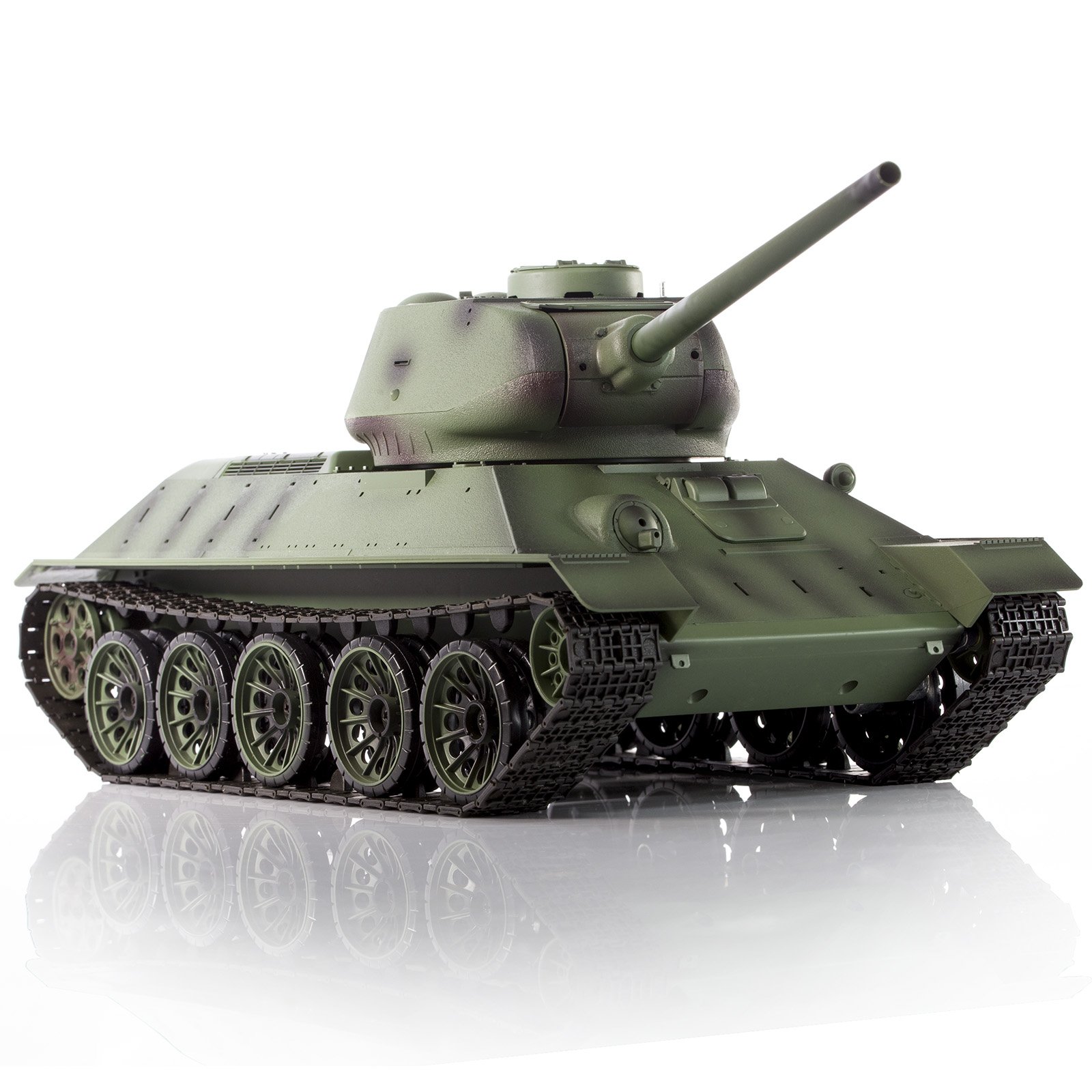 Радиоуправляемый танк Heng Long Russia T34-85 масштаб 1:16 2.4G - 3909-1Upg V7.0