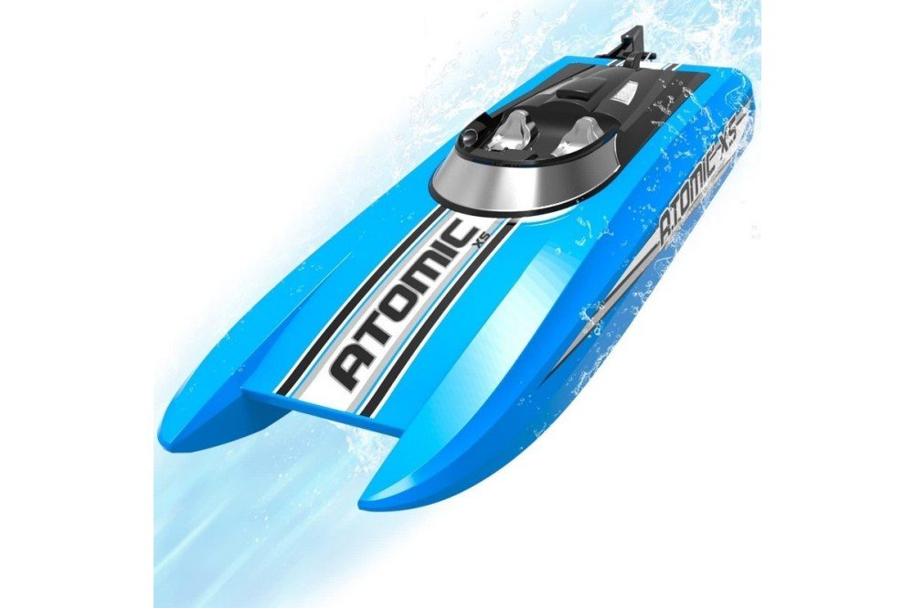 Радиоуправляемый катер Volantex RC AtomicXS синий 2.4G RTR - EXA79505RB