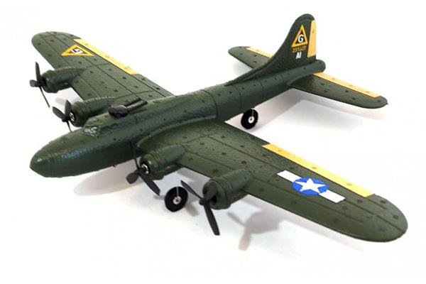 Радиоуправляемый самолет B17 Air fortress EPP 2.4G - FX817-Green