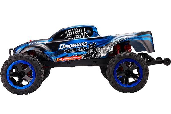 Радиоуправляемый монстр Remo Hobby Dinosaurs Master TWINS MOTOR 4WD 2.4G 1/8 RTR RH8032-BLUE