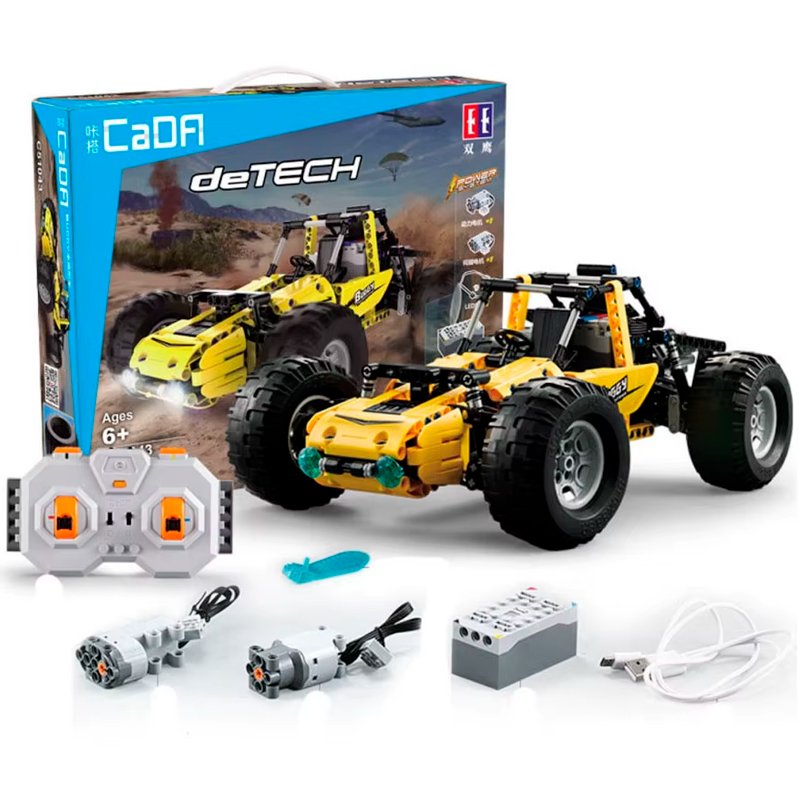 Радиоуправляемый конструктор CADA deTech багги (522 детали) - C51043W