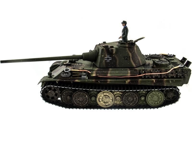 Радиоуправляемый танк Taigen 1/16 Panther type F (Германия) HC версия, V3 2.4G RTR TG3879-1FHC3.0