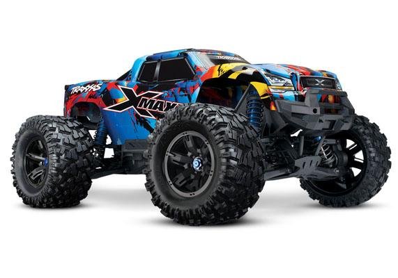 Радиоуправляемый монстр Traxxas X-MAXX 4WD 8S Brushless TQi TSM 1:5 - TRA77086-4-RNR