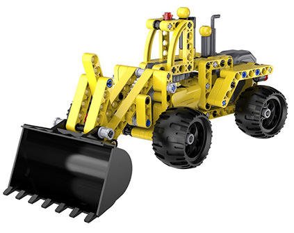 Конструктор CaDA Technic бульдозер совместим с C52013W, инерционный (213 детали) - C52014W