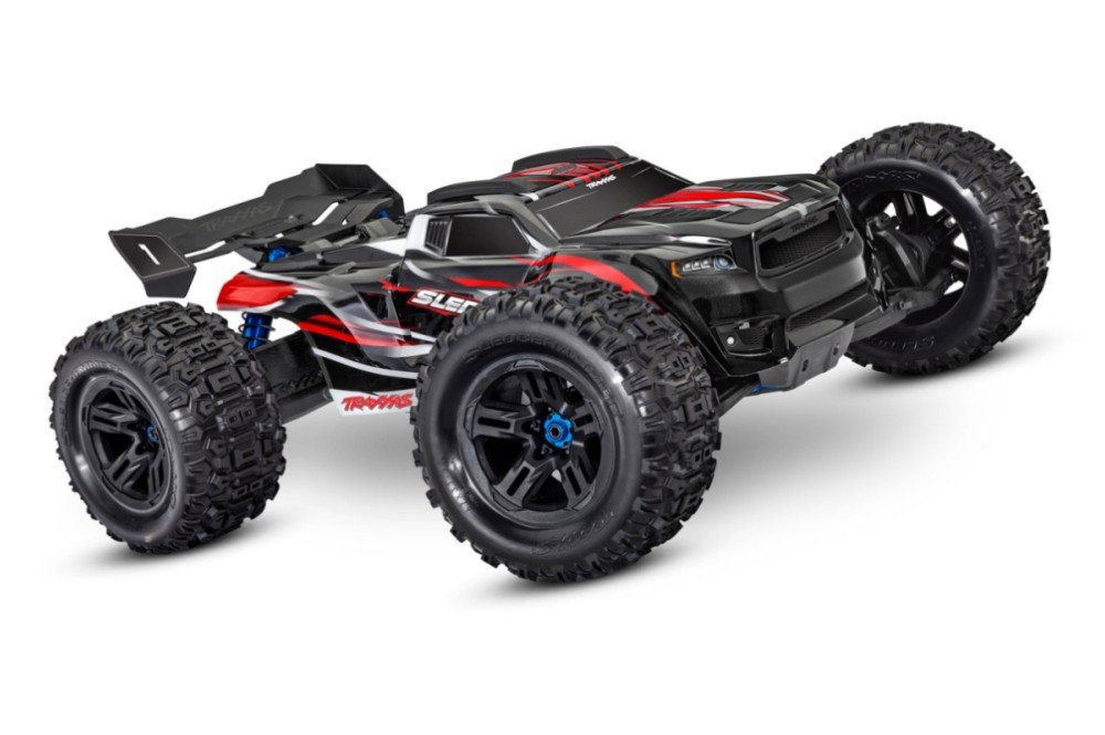 Радиоуправляемая машина трагги Traxxas Sledge - Red 4WD RTR масштаб 1:8 2.4G - TRA95076-4-R