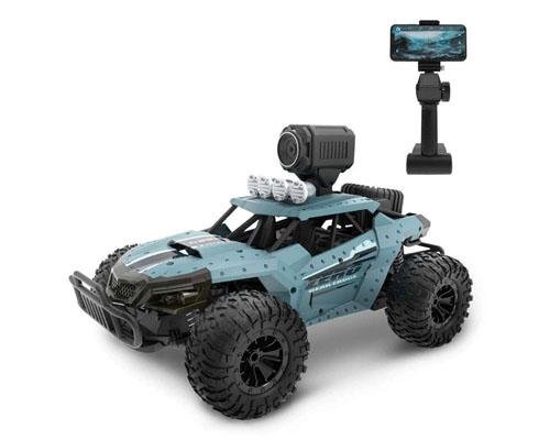 Радиоуправляемая машина внедорожник Heliway FPV 720p WiFi 1/16 2WD RTR - HELI-1803S+Blue