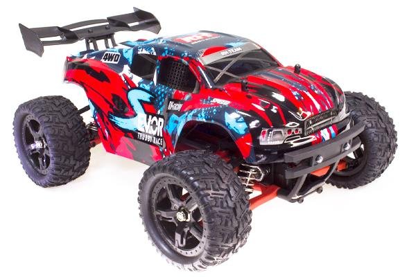 Радиоуправляемый трагги Remo Hobby S-EVOR 4WD RTR масштаб 1:16 2.4G - RH1665UPG-RED