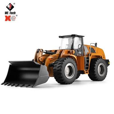 Радиоуправляемый металлический экскаватор-погрузчик WLToys 1:14 - WL14800