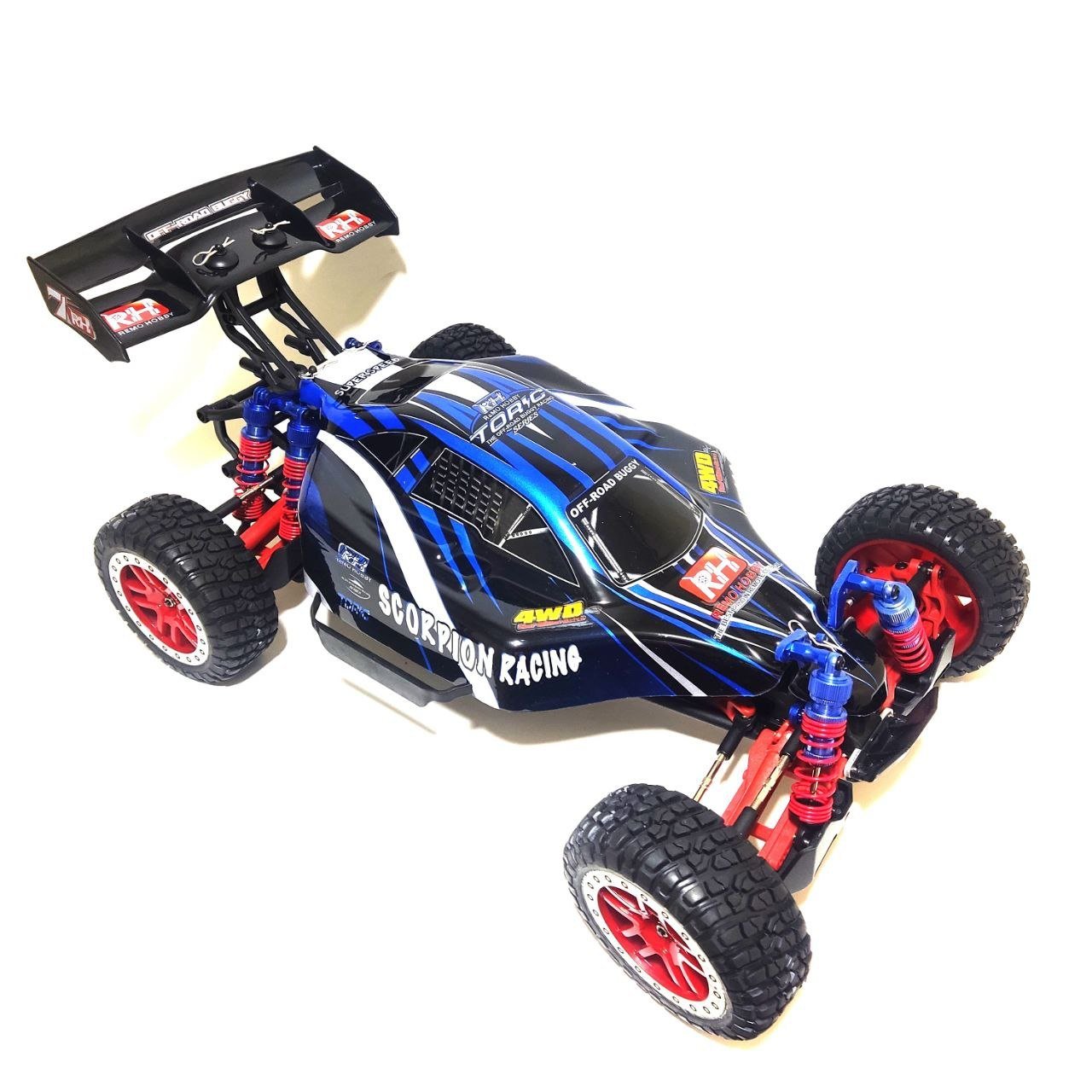 Радиоуправляемая машина багги Remo Hobby Scorpion 4WD RTR масштаб 1:8 2.4G - RH8055-BLUE