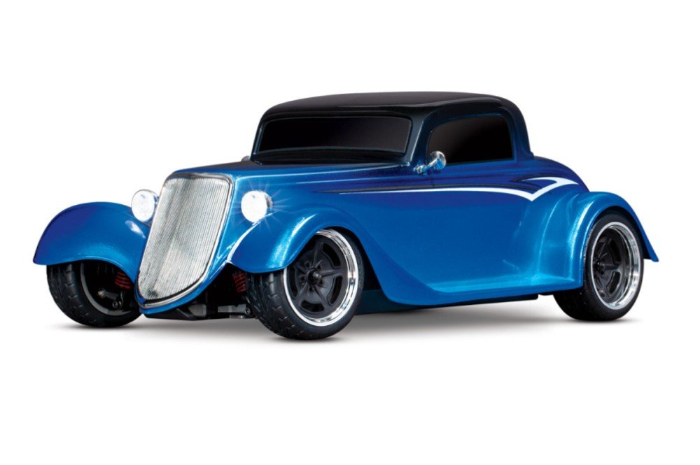 Радиоуправляемая машина TRAXXAS 4-TEC 3.0 HOT ROD 4WD RTR масштаб 1:10 2.4G - TRA93044-4-BL