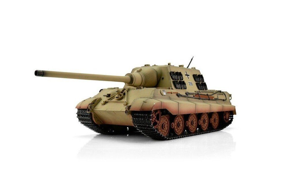 Радиоуправляемый танк Torro Jagdtiger (Metal Edition) 1/16, ИК-пушка V3.0 2.4G RTR TR1113888101-3.0