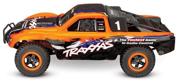 Радиоуправляемый шорт-корс трак Traxxas Slash 4x4 VXL TSM 1:10 - TRA68086-4-OR