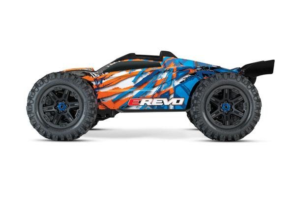 Радиоуправляемая машина TRAXXAS E-Revo 6S 1:10 4WD TSM TRA86086-4-OR