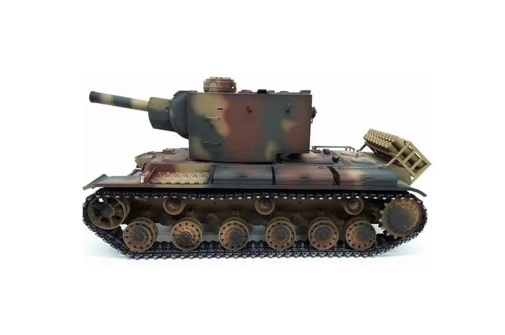 Радиоуправляемый танк Torro KV-2 1/16 зеленый, ИК-пушка (для ИК боя) V3.0 2.4G RTR TR1212438786-3.0