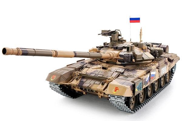 Радиоуправляемый танк Heng Long Type 90 Russia масштаб 1:16 RTR 2.4G - 3938-1Upg V7.0