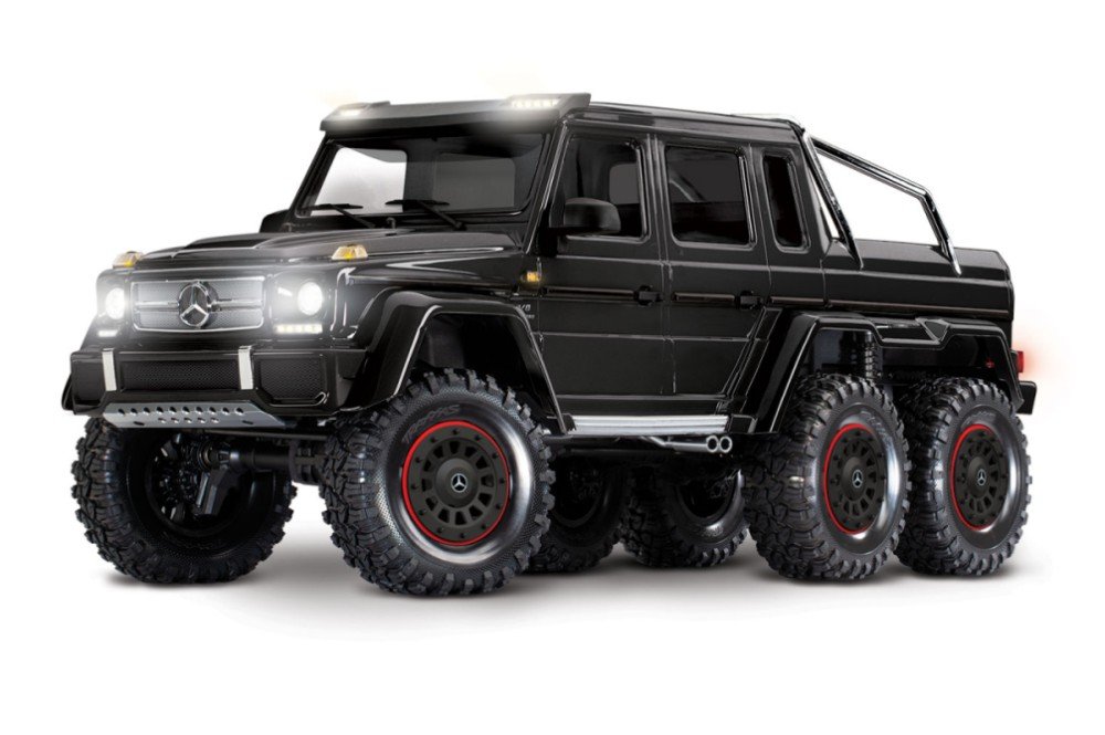 Радиоуправляемая машина краулер TRX-6 Mercedes-Benz G 63 AMG 6x6 Black - TRA88096-4-B