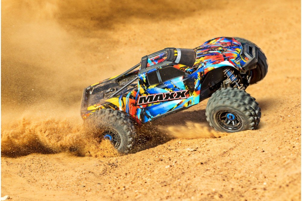 Радиоуправляемая машина монстр TRAXXAS Maxx Wide 4WD RTR масштаб 1:10 2.4G - TRA89086-4-RNR