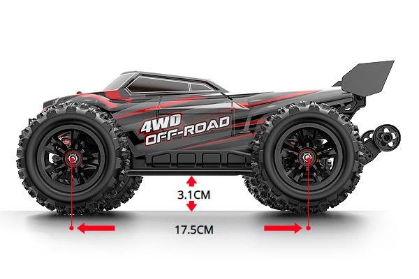 Радиоуправляемая машина трагги MJX Hyper Go 16210 Brushless 1:16 4WD RTR