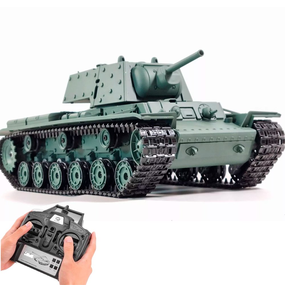 Радиоуправляемый танк Heng Long Russia КВ-1 масштаб 1:16 RTR 2.4G - 3878-1 V7.0
