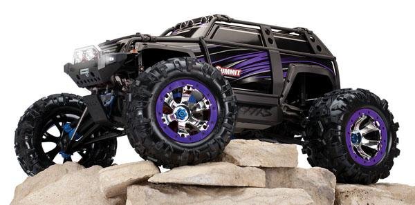 Радиоуправляемый монстр Traxxas Summit TQi 1:10 2.4G - TRA56076-4-PRPL
