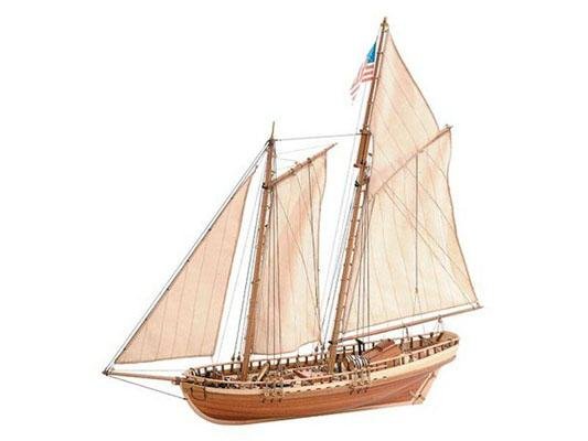 Сборная модель корабля из дерева Artesania Latina VIRGINIA AMERICAN SCHOONER, 1/41