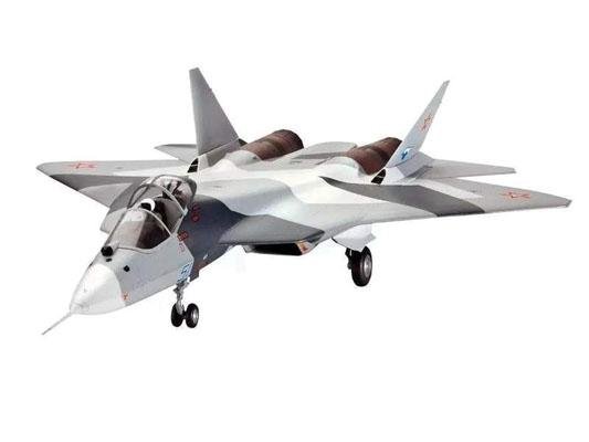 Модель Сборная ZVEZDA Самолёт пятого поколения Су-50 (Т-50), 1:72