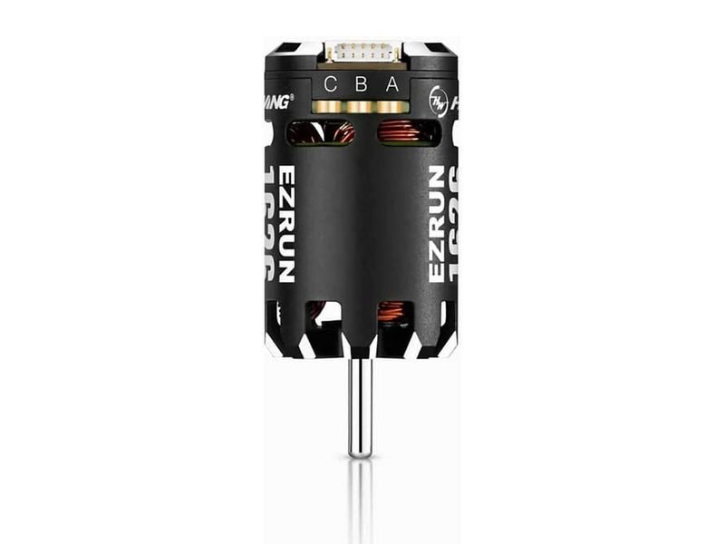 Бесколлекторный мотор Hobbywing EZRUN-1626SD-5000KV-BLACK (2.00/8.5мм, 1/28) бессенсорный - HW-30402654