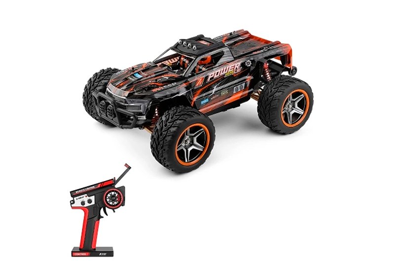 Радиоуправляемая машина монстр WLtoys Brushless 4wd RC monster truck RTR масштаб 1:10 - WLT-104018