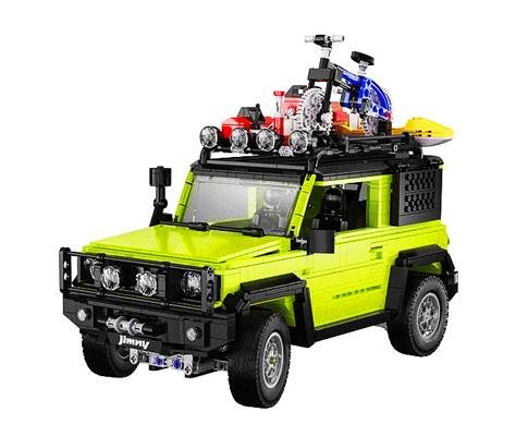 Конструктор CADA автомобиль SUZUKI JIMNY SIERRA 1/12 (1803 детали) C62001W