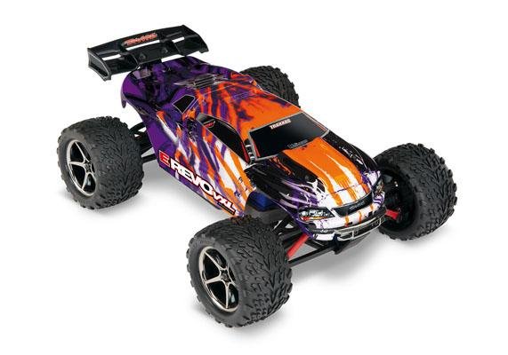 Радиоуправляемая машина TRAXXAS E-Revo 1:16 4WD VXL TSM TRA71076-3-PRPL